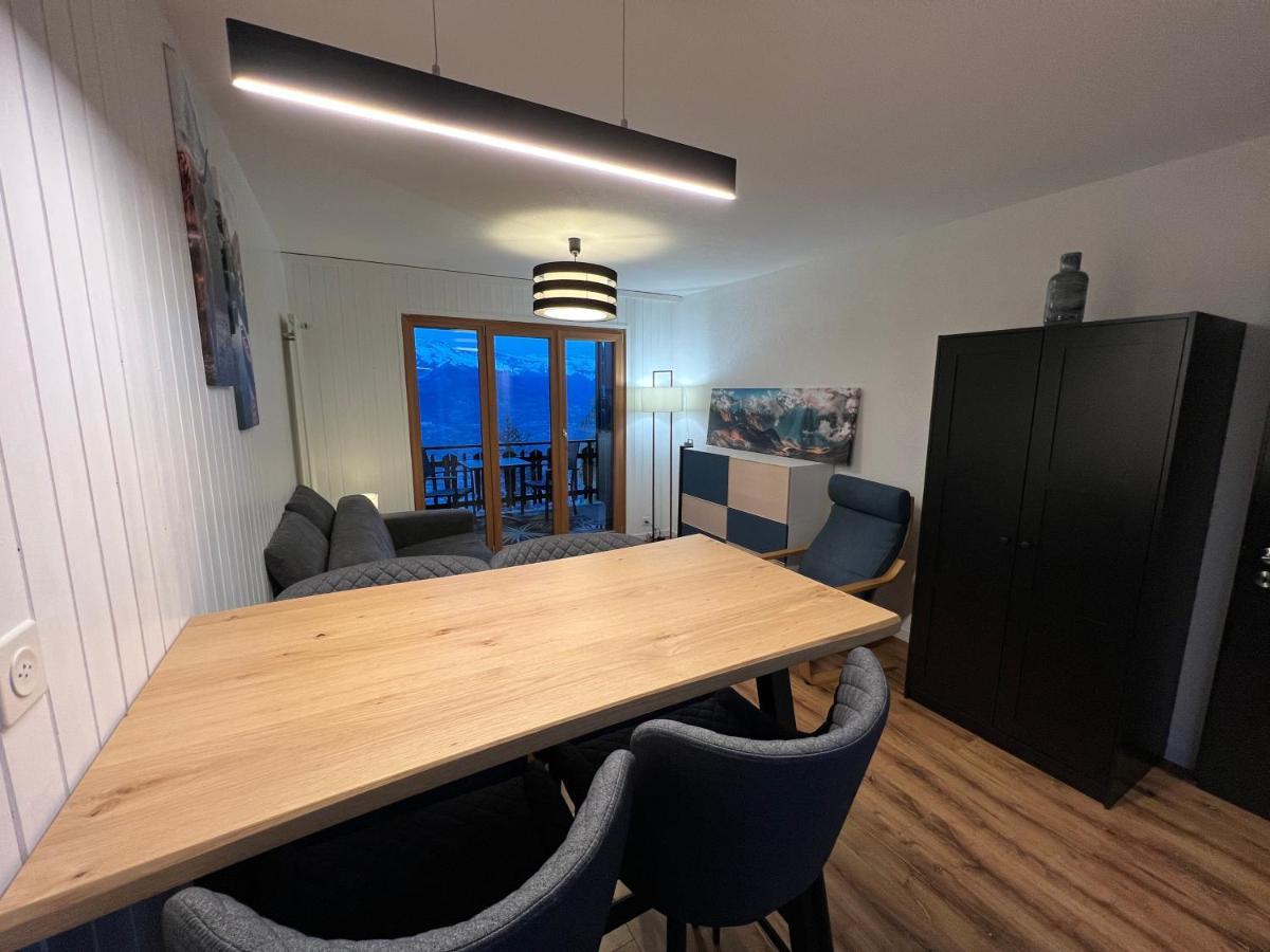 Cosy Studio For 4 Near Ski Lift, Melezes K22 Veysonnaz ภายนอก รูปภาพ