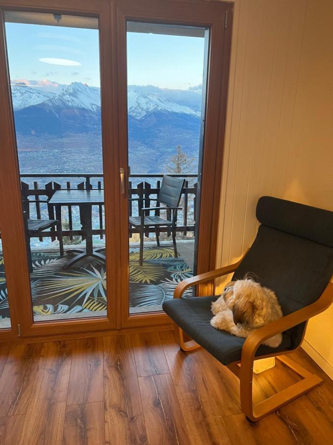 Cosy Studio For 4 Near Ski Lift, Melezes K22 Veysonnaz ภายนอก รูปภาพ