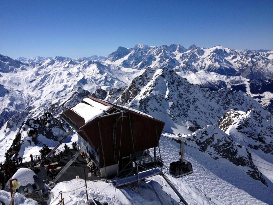 Cosy Studio For 4 Near Ski Lift, Melezes K22 Veysonnaz ภายนอก รูปภาพ