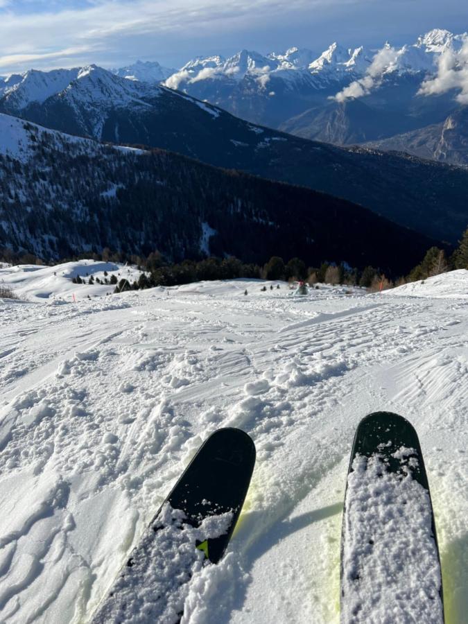Cosy Studio For 4 Near Ski Lift, Melezes K22 Veysonnaz ภายนอก รูปภาพ